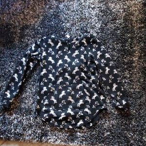 Black unicorn hoodie